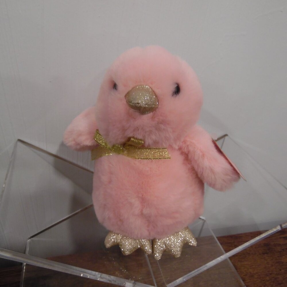 FAO Schwarz Sparklers Plush Pink Chick